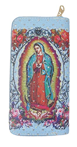 Leos Imports Virgen De Guadalupe Wallet with Zipper