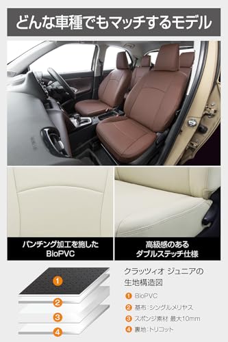 Clazzio クラッツィオ シートカバー Jr ジュニア N-BOX JF1 / JF2 H26 