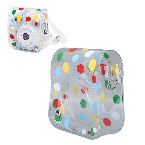 Mini 12 �C���X�^���g�J�����o�b�O�p�N���A�P�[�X�A�����ȃJ���t���ȃ|���J�A���߉\�ȃV�����_�[�X�g���b�v�t�� Mini 11 �P�[�X