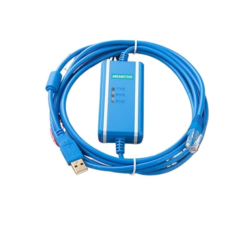 Suitable for NB/NJ/NS/NW0 Series Programming Cable USB-CNV3 Data Download line Communication line(Moisture and dustproof)