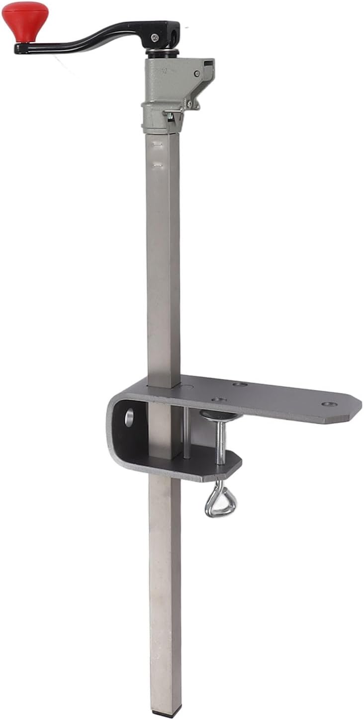 Commercial Can Opener, Stainless Steel Heavy Duty Manual Tabletop Cans Opener, Effortless Efficient Anti Slip Can for Restaurant, Commercial, Hotel, and Food Store