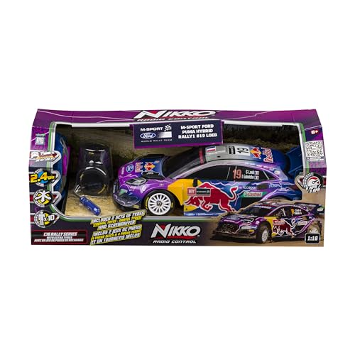 Nikko 1:16th Rally Red Bull RC Car
