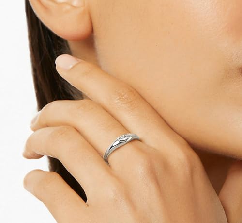 Anillo de compromiso Moissanite Blanco marquesa Vorsteckring Au375 2