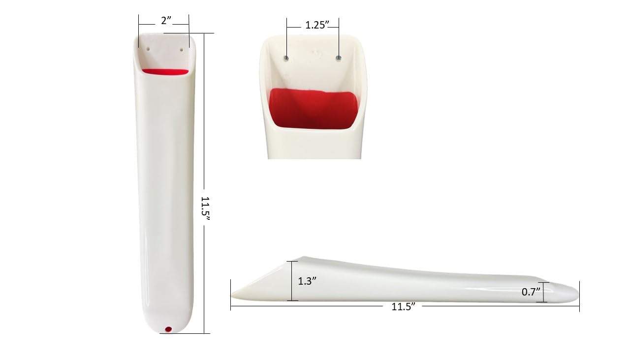 Pactrade Marine Sail Boat PVC Winch Handle Holder or Fishing Knife Holder