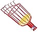 Outdoor Aluminium Deep Basket Garden Tools Tête de cueilleur de Fruits Outils de cueillette de Fruits en métal Cueillette de Fruits Récolte de Fruits pour Le Chargement de Fruits et légumes,