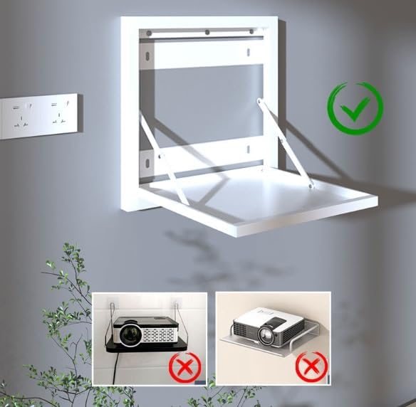 Projector Wall Mount Bracket for Living Room Bedroom Tray Shelf image 5