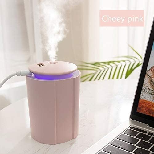 260ML Home Car Water Humidifier Romantic Soft Light USB Aromatherapy Machine Car Purifier Aromatherapy Negative Ion Sprayer，Mute