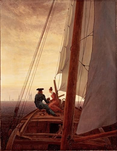 Cuadro sul Marinaio lienzo artístico Caspar David Friedrich alta resolución 60x90cm