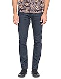 Levi's Men's 511 Slim-Fit Line 8 Jean, Black Indigo 3D Rinse - Stretch, 34W x 32L