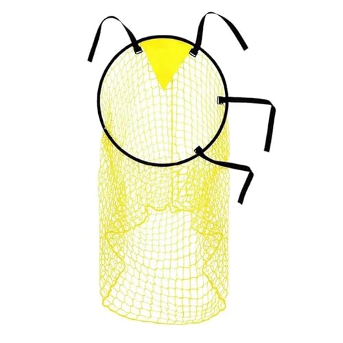 Dnyucen 2 pc Soccer Target Goal, Easy to Attach and Detach to The, ccer Kids Football Net for Shooting Accuracy Training(Yellow)