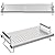 BBQ Future Adjustable Griddle Warming Rack for Blackstone 17 22 28 36 Inch Griddle, Stainless Steel Grill Warming Rack for Weber Charbroil Camp Chef and Most Tabletop Flattop Griddle Accessories