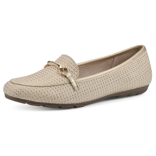 Image of CLIFFS BY WHITE MOUNTAIN Women's Glowing Cushioned Loafer Flat