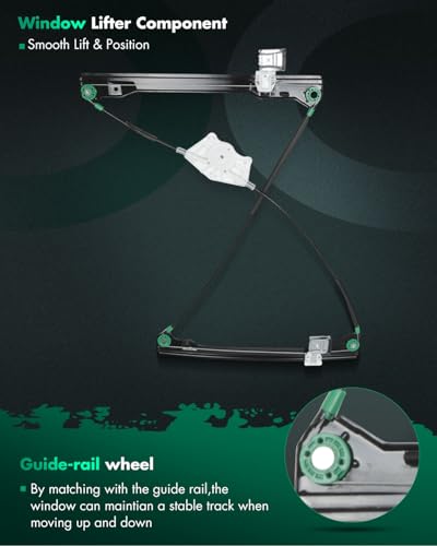 Image of SCITOO Power Window Regulator Without Motor For Volkswagen For Beetle