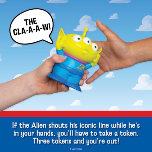 Image of Disney Toy Story Alien Dice Game, Family Game Night, Travel Games, 6+