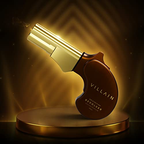 Image of Villain Revolver Eau de Parfum for Men - Gold Edition | Premium Long Lasting Woody Oriental Fragrance - 100ml