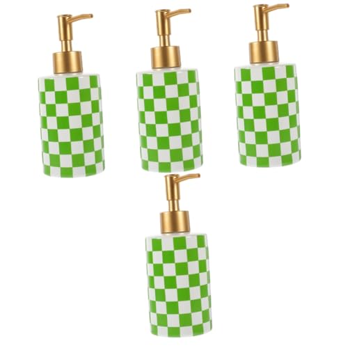 FOMIYES 4 Piezas Líquido para Lavarse Las Manos Lavar Platos Automático Dispensar Dispensador De Fregadero Pasta Reutilizable Jarabe Botellas Fregar Dispensadores Hundir Gel Páginas