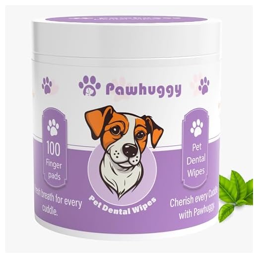 Pawhuggy Pet Dental Wipes