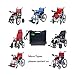 Lithium Battery 24 Volts Electric Wheelchair Battery 10AH 12AH 15AH 20AH 25AH 30AH 35AH 40AH 45AH 50AH 55AH 60AH 65AH 70AH with Charger Anderson Plug Power Display,24v15ah