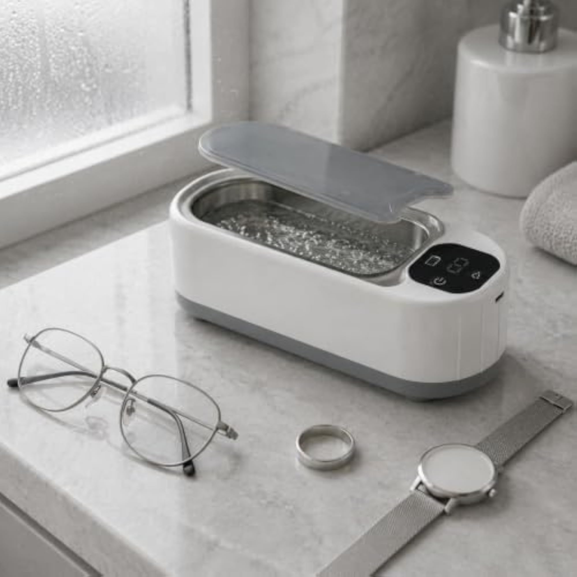 Ultrasonic Glasses Cleaner Multi-Use Cleaning Machine