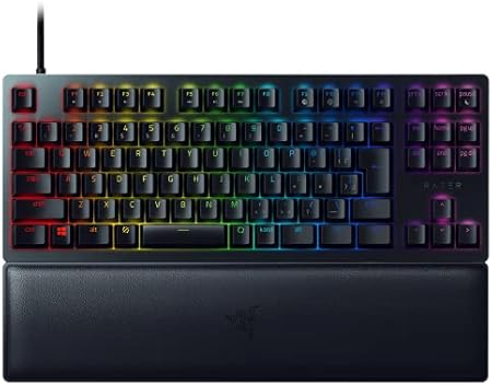 Razer ゲーミングキーボード Huntsman V2 Tenkeyless JP Clicky Optical Switch【日本正規代理店保証品】 RZ03-03941500-R3J1 Black