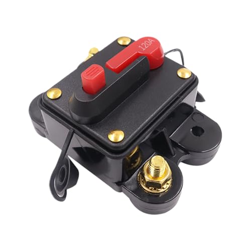 Rrlihjgu Cortacircuitos Marino | Cortacorriente para Batería de Autocaravana,Interruptor de Corriente para Inspección de Tomas Eléctricas en Ingeniería Marina, Automoción y Vehículos ATV