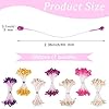 CCINEE 560pcs Flower Stamens for Crafts, 3mm Artificial Pearl Floral Pistil for Card Scrapbook Flower Buds Craft Making Decoratiaon DIY Floral Picks #1