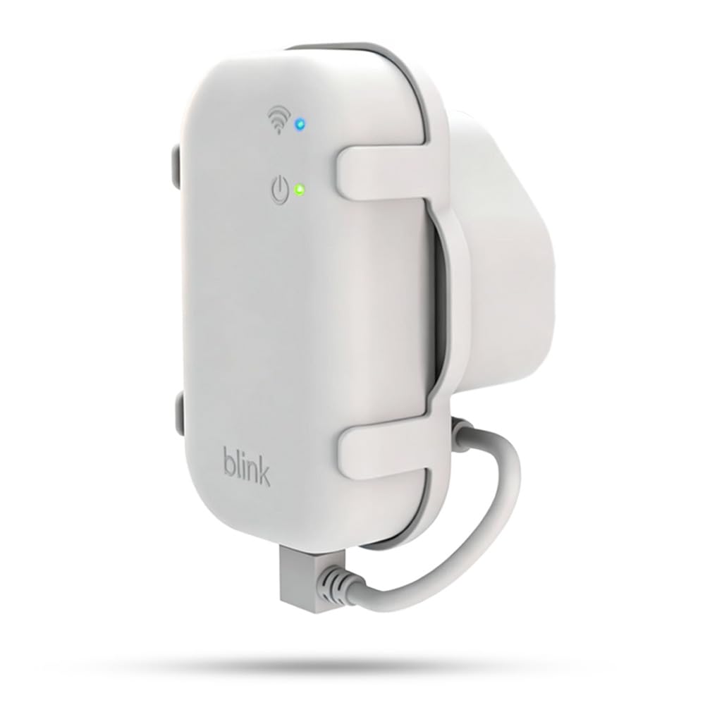 All-new Outlet Mount for Blink Sync Module Core with USB-C Cable | No Messy Wires | Space-Saving Bracket Holder for Sync Module Core | Blink Security Accessories | White
