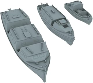 MRY-SFW 003C 1/350 Model Upgrade Parts Royal Navy Life Boats 3 Styles 2 Sets Type C