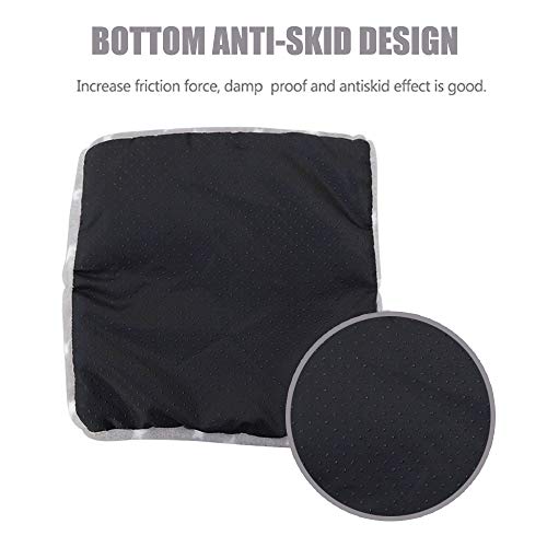 Image of HOMEYA Small Animal Pet Bed, Sleeping House Habitat Nest for Guinea Pig Hamster Hedgehog Rat Chinchilla Hideout Bedding Snuggle Sack Cuddle Cup Cage Accessories with Removable Washable Mat- XL(Grey)