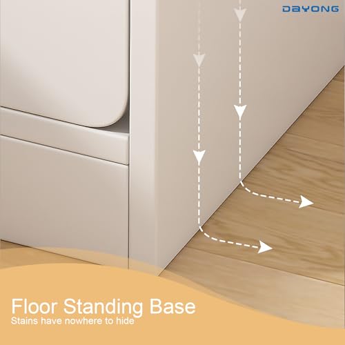 دايونغ طاولة جانبية صغيرة الحجم مع درج، منضدة تخزين برف مفتوح، طاولات جانبية، طاولات جانبية خشبية، طاولة رفيعة للمساحات الصغيرة، غرفة المعيشة، غرفة النوم (عرض 20 سم)