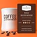 Fresh Roasted Coffee, Organic Bali Blue Moon | USDA Organic, Kosher | Medium Roast 12 oz Ground