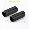 YIBEICO 2-Pack Replacement Battery Cover for Shure BLX2/SM58,Beta58,PG58 Wireless Microphone to Repair The Broken Part #5