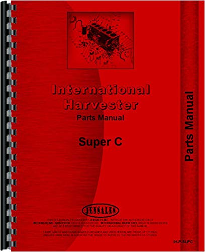 Farmall Super C Tractor Parts Manual (1951-1954) (1951 to 1954)