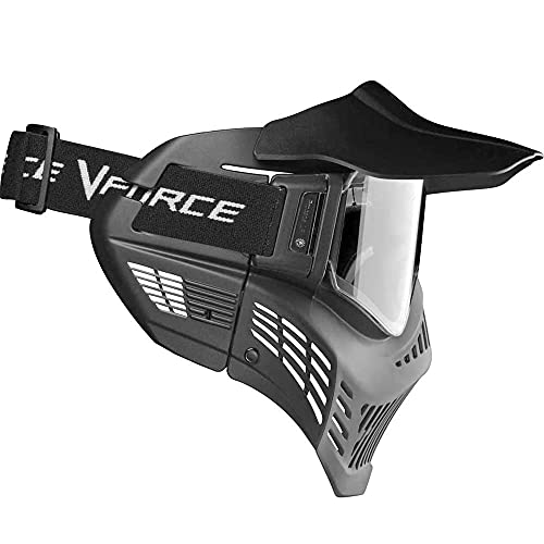 VForce Armor Field Paintball Goggle Mask - Black - Image 4