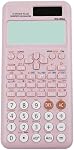 Scientific Calculator Compatible with FC-991ES Plus-2nd Edition Scientific Calculator with 417 Functions for Back to School Supplies Students Teachers Business Office Home(Pink)