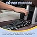 Middrivr Car Gear Shift Knob Cover, Car Shifter Cover, Anti-Slip Auto Knob Gear Stick Protector, Automotive Interior Accessories Silicone Automatic Stick Shift Cover Universal for Most Vehicles