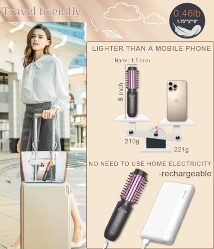 Kabelloser Lockenstab Fitdafit 3-in-1 Multifunktionsstyler