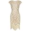 Beige + Crystal Decorations
