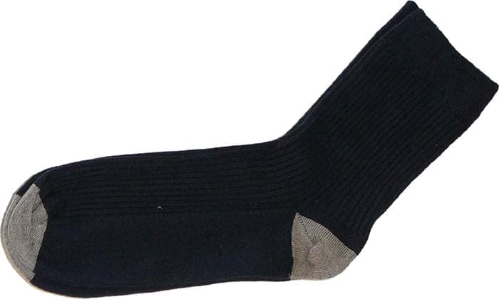 Image of Anti Static Crew Length ESD Socks, Earthing Grounding for Static Control, One Size Fits Most, Washable (2 Pairs)