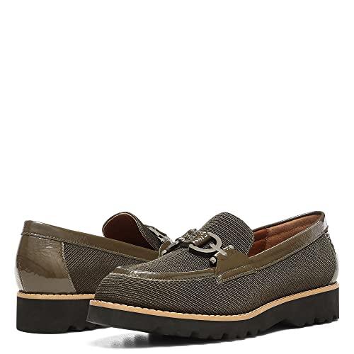 Image of Donald Pliner Women's Clio Loafers, Slip-On Shoes, Comfortable Loafers for All Day Walking