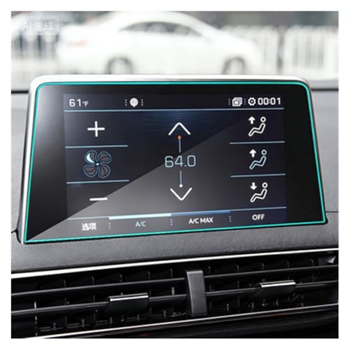 Autocollant tableau bord et GPS pour des trajets sereins en Peugeot 5008