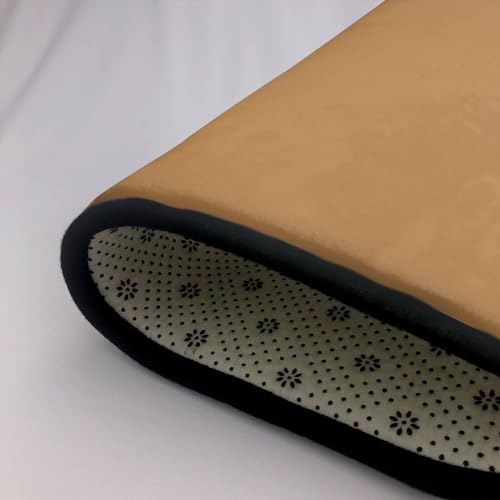 Tapis de sol en flanelle marron isolant et ultra doux - 7