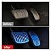 Fit For Yaris Cross 2020-2024 Car Fuel Accelerator Brake Pedals Cover Non Slip Pads(Red)