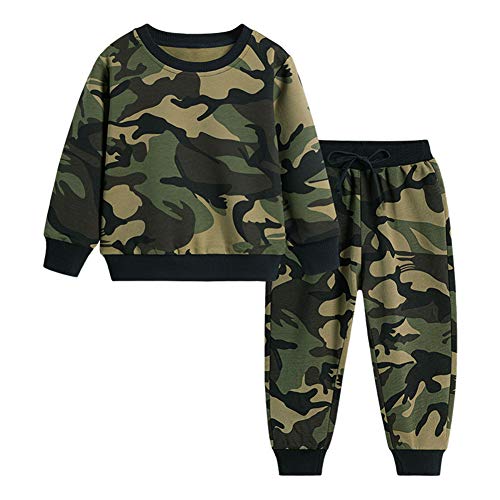 Conjunto de pantalones de niños pequeños con dinosaurios Mud Kingdom de manga larga