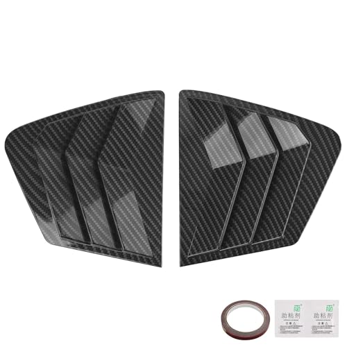 AUTOXBERT Window Louvers for 9th Gen Honda Civic Sedan 2012 2013 2014 2015 Side Window Louvers Air Vent Scoop Shades Cover Blinds Trim Car Accessories
