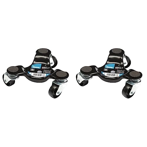 Image of Draper 15078 3 Wheel Dolly 60 kg Capacity,Black (Pack of 2)