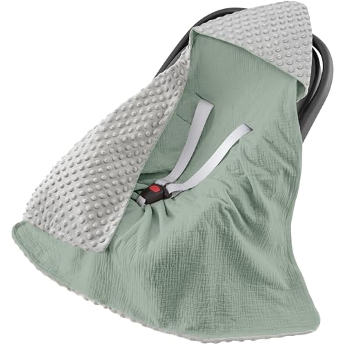 Susurration Couverture Enveloppante Bébé Chanceliere Enveloppante Bébé Poussette ou Siege Auto...