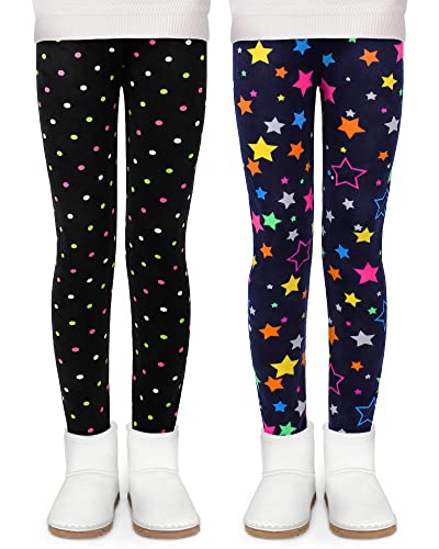 KEREDA Thermoleggings Mädchen Thermo Leggings Kinder Gefüttert Winter...