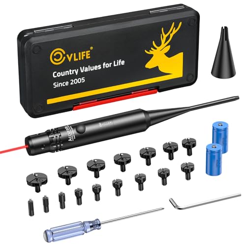 CVLIFE Bore Sight Laser Kit fit 0.17 to 12GA Calibers
