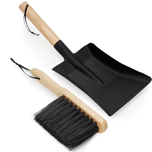 Fireplace Shovel & Brush Set, Large...